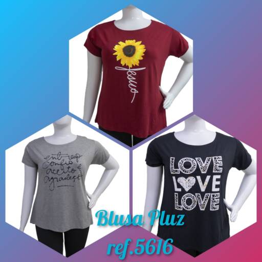 Blusas Estampadas por Suzi Carneiro - Perfumaria, Moda, Lingerie e Variedades