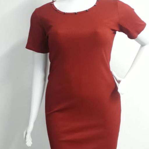 Vestido Laranja Tubinho