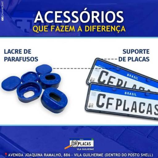 ACESSÓRIOS PARA PLACAS por Dr Placas - Vila Guilherme