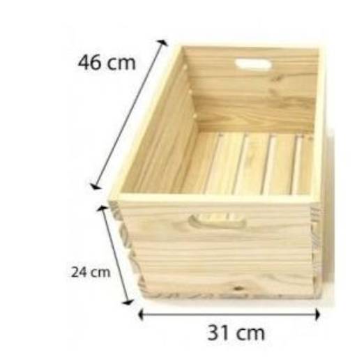 Caixote de Feira Grande por Aujocaria