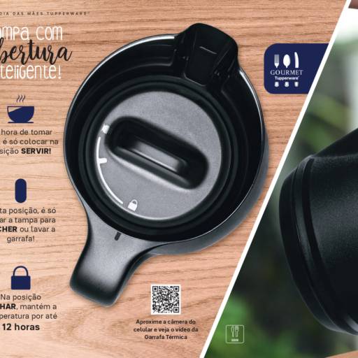 Garrafa Térmica 1 L Tupperware em Bauru por Josi Tupperware Bauru