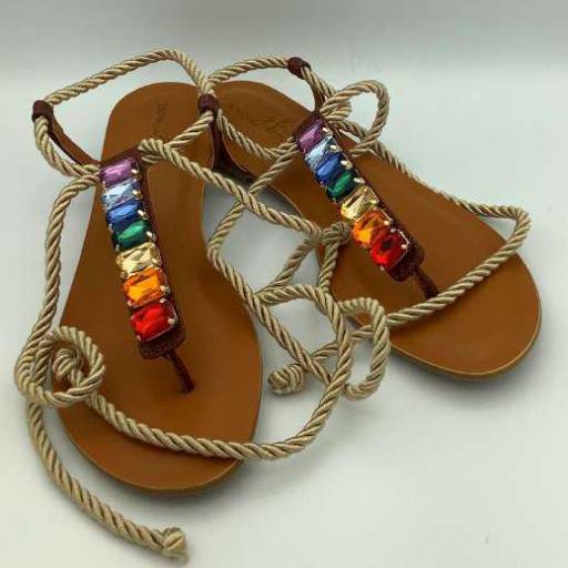 Rasteirinha Conhaque Color por Geovana Freitas Calçados