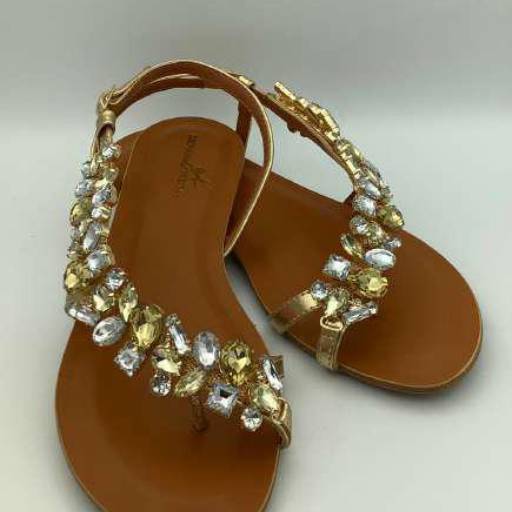 Rasteirinha Veneto Preto por Geovana Freitas Calçados