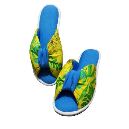 Chinelo De Quarto Feminino Franzido Cod 52 por Chinelize Personalizados
