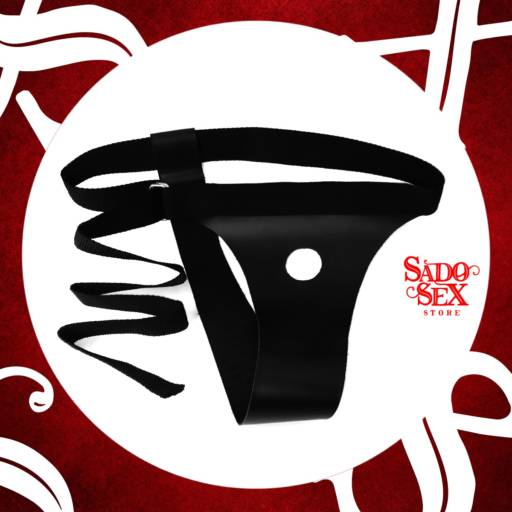 Cinto, strap on, modelo calcinha para pênis. por Ata-me Sex Shop 