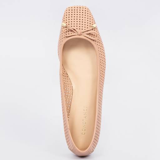 Sapatilhas em Couro Vazado em Bauru, SP por Constance Calçados