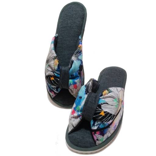 Chinelo De Quarto Feminino Franzido Cod 72 por Chinelize Personalizados