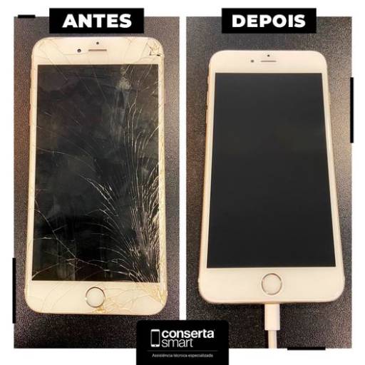 Troca de Tela Iphone  por Conserta Smart - Vila Prudente 