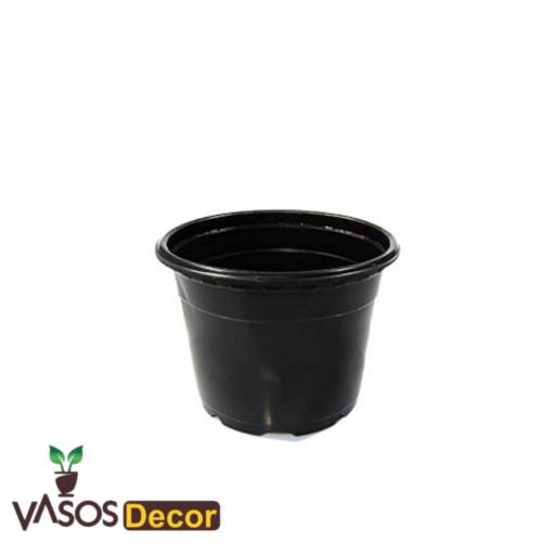 VASO PRIMAVERA PRETO NUTRIPLAN por Vasos Decor