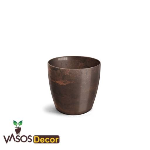 CACHEPO ELEGANCE REDONDO MINI CAFÉ NUTRIPLAN por Vasos Decor