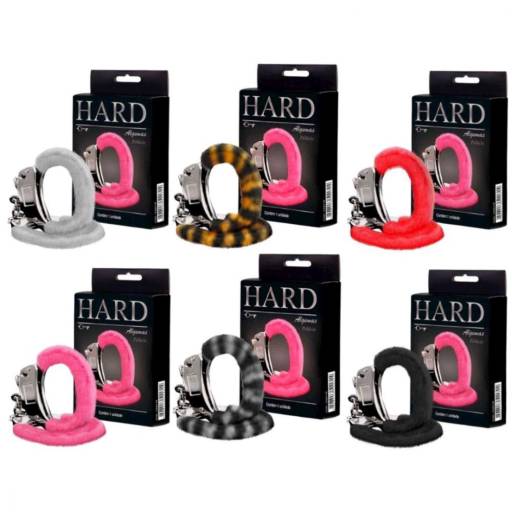 Algema De Metal Com Pelúcia Hard por Daie Beleza & Cia