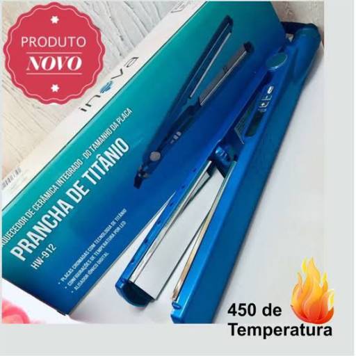 Chapinha Prancha de Titânio Inova em Bauru por Senhor Vintage - Presentes, Eletrônicos e Acessórios em Bauru