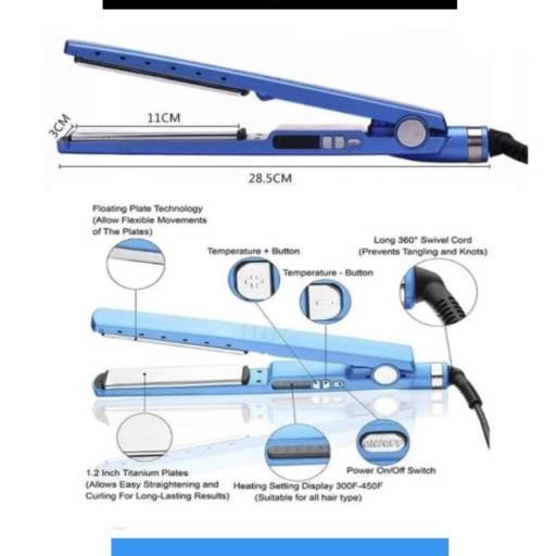 Chapinha Prancha de Titânio Inova em Bauru por Senhor Vintage - Presentes, Eletrônicos e Acessórios em Bauru