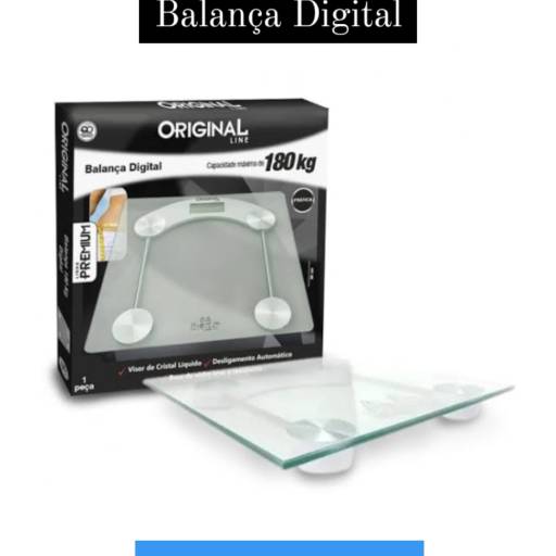 Balança Digital até 180Kg em Bauru por Senhor Vintage - Presentes, Eletrônicos e Acessórios em Bauru