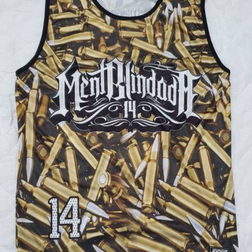 Camiseta Regata MentBlindada 014 por Loja Mentblindada 014 