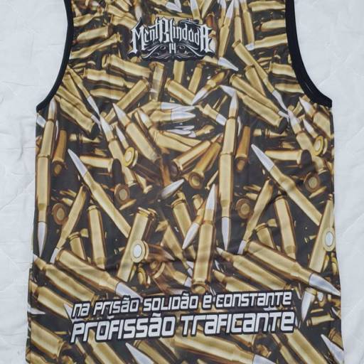 Camiseta Regata MentBlindada 014 por Loja Mentblindada 014 