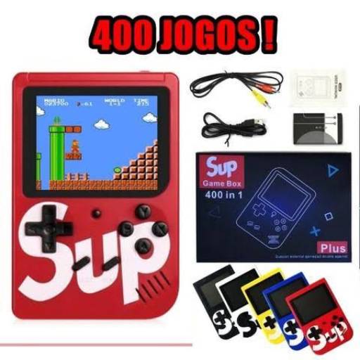 Game Portátil com 400 Jogos Retrô por Senhor Vintage - Presentes, Eletrônicos e Acessórios em Bauru