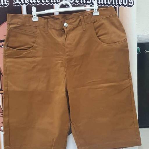 Comprar o produto de Bermuda Bege XXL em Bauru em Bermudas pela empresa Loja Mentblindada 014  em Bauru, SP por Solutudo