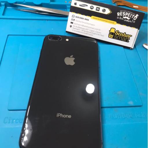 Troca de Tampa Traseira Iphone 8 Plus