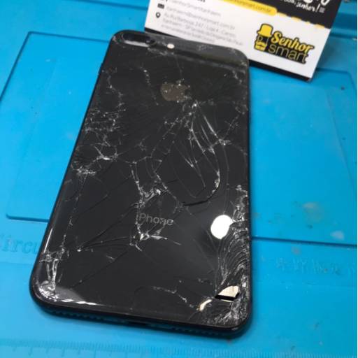 Troca de Tampa Traseira Iphone 8 Plus por Senhor Smart - Itanhaém