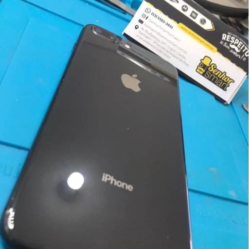Troca de Tampa Traseira Iphone 8 Plus por Senhor Smart - Itanhaém