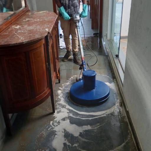 Tratamento de Piso por Limpeza Pós Obra Elitec 