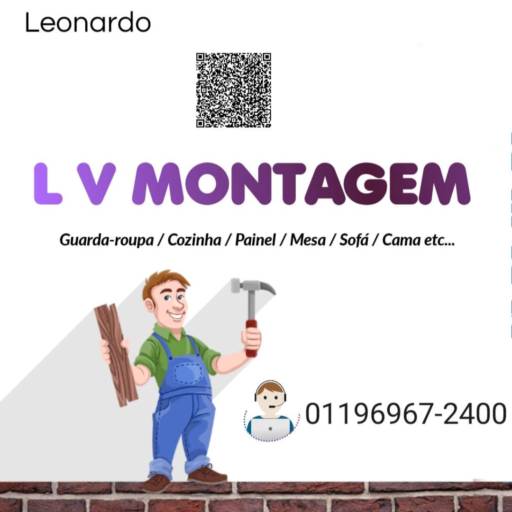 Comprar o produto de Montador de Móveis em Montadores de Móveis pela empresa L V Montagem em São Paulo, SP por Solutudo