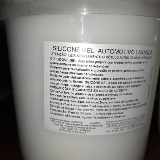 Silicone em Gel por Masarahouse Comercio de Produtos de Limpeza Piscina e Descartáveis