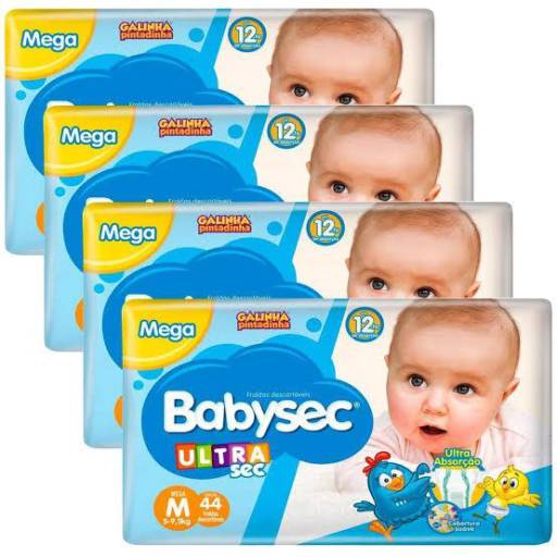 Fralda Babysec Galinha Pintadinha M