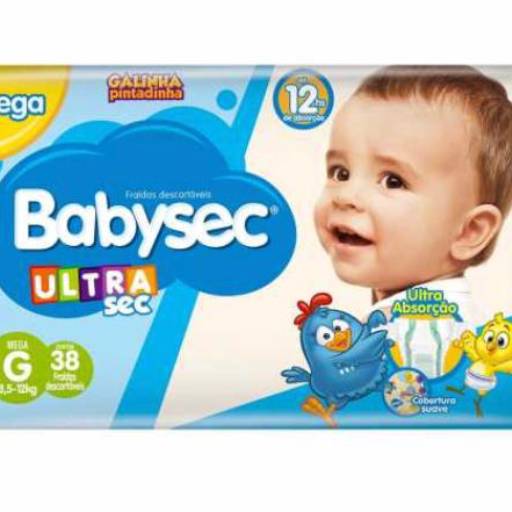 Fralda Babysec Galinha Pintadinha G