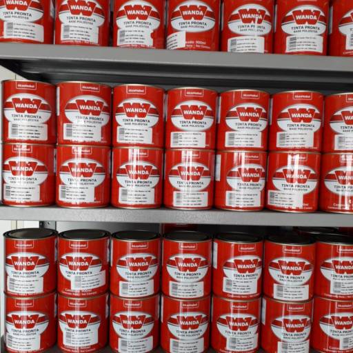 WANDA TINTAS PRONTAS BASE POLIESTER 0,900 em Oliveira, MG por Eurocar Tintas Automotivas e Acessórios