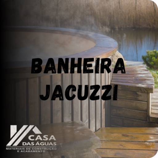Banheira Jacuzzi por Casa Das Águas Materiais De Construção