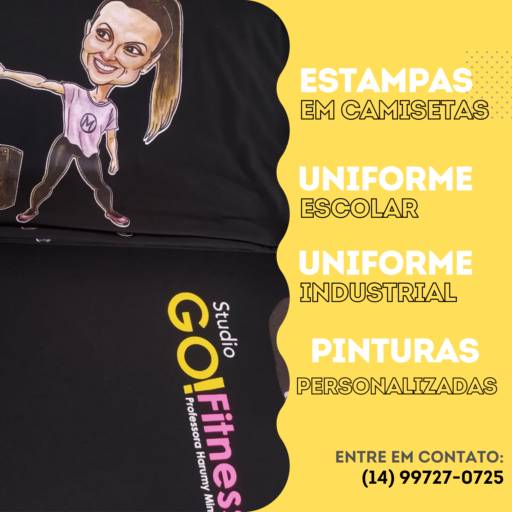 Estampa em camisetas