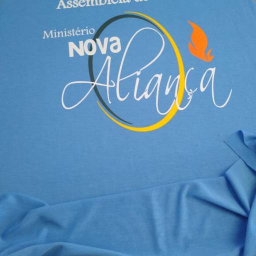 Estampa em camisetas por Dom Estamparia