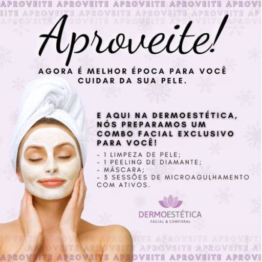 Comprar o produto de Combo Facial Exclusivo Inverno em Clínicas de Estética e Beleza pela empresa Dermoestética Facial e Corporal em Foz do Iguaçu, PR por Solutudo