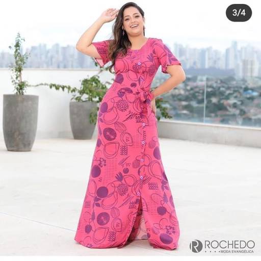 Comprar o produto de Vestido em Vestidos pela empresa Loja Bella Cristã  em Mineiros, GO por Solutudo
