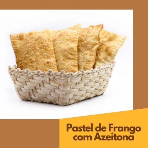 Pastel de Frango com Azeitona por Pastelaria do Calçadão