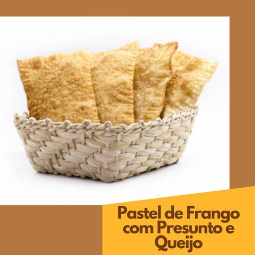 Pastel de Frango com Presunto e Queijo por Pastelaria do Calçadão