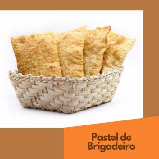 Pastel de Brigadeiro por Pastelaria do Calçadão