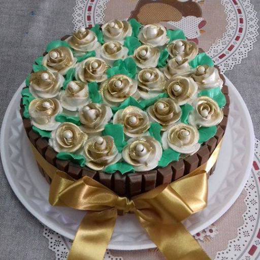 Bolo de Kit Kat por Marta Doces e Salgados