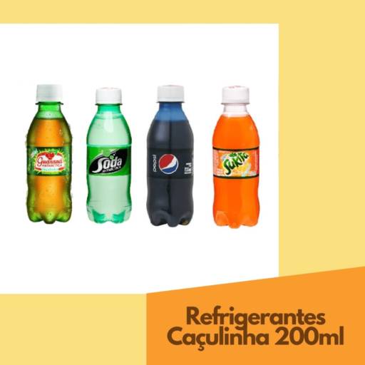 Refrigerantes Caçulinha  por Pastelaria do Calçadão
