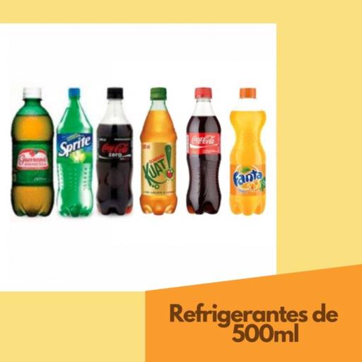 Refrigerantes 500ml por Pastelaria do Calçadão