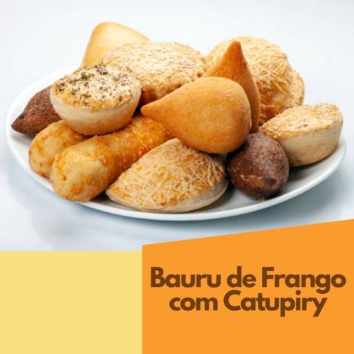 Bauru de Frango e Catupiry por Pastelaria do Calçadão