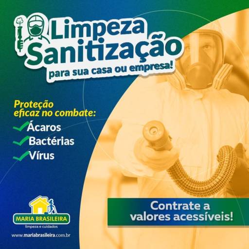 Sanitização por Maria Brasileira