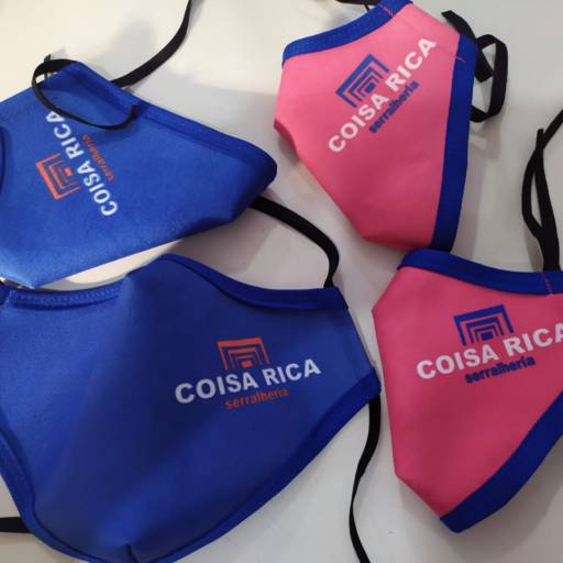 Máscara de Proteção Facial Personalizada por Malharia Monalisa