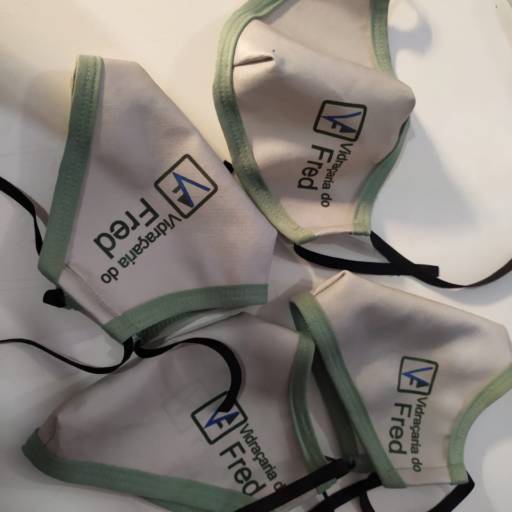 Máscara de Proteção Facial Personalizada por Malharia Monalisa