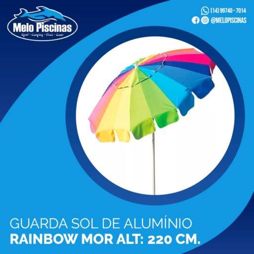 Guarda Sol - Alumínio por Melo Piscinas