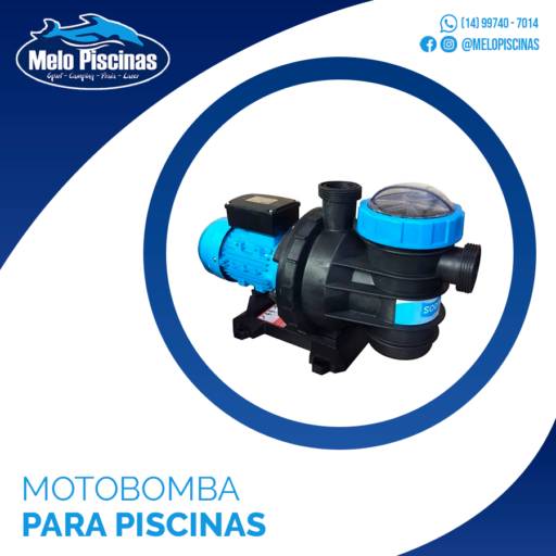 Comprar o produto de Motobomba para Piscina em Piscinas pela empresa Melo Piscinas em Ninho Verde II Eco Residence, SP por Solutudo