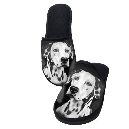 Pantufa Cachorro Dálmata - Personalizada por Chinelize Personalizados