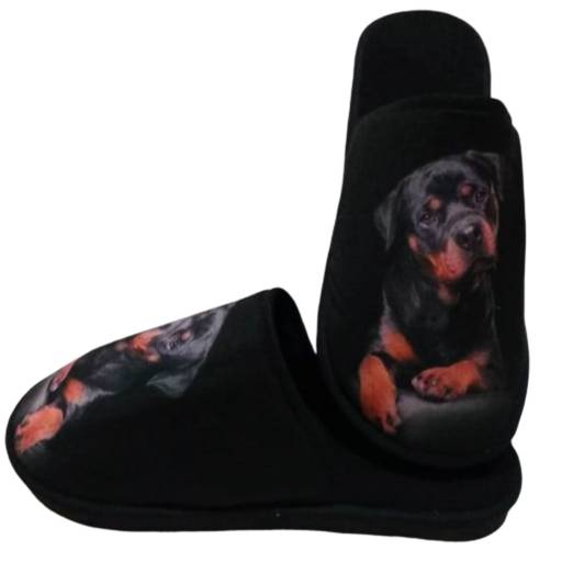 Pantufa Personalizada - Cachorro - Pet - Rottweiler